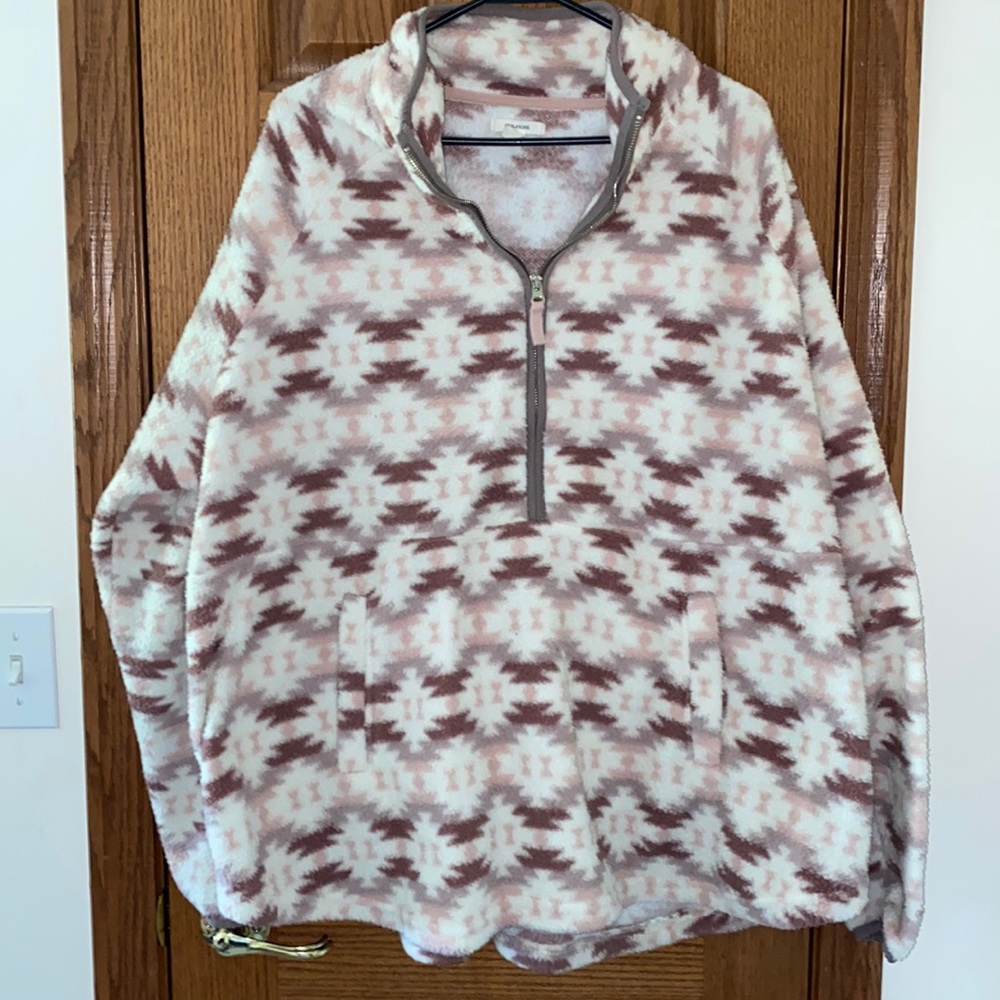 Maurices Sherpa pullover size 4x
